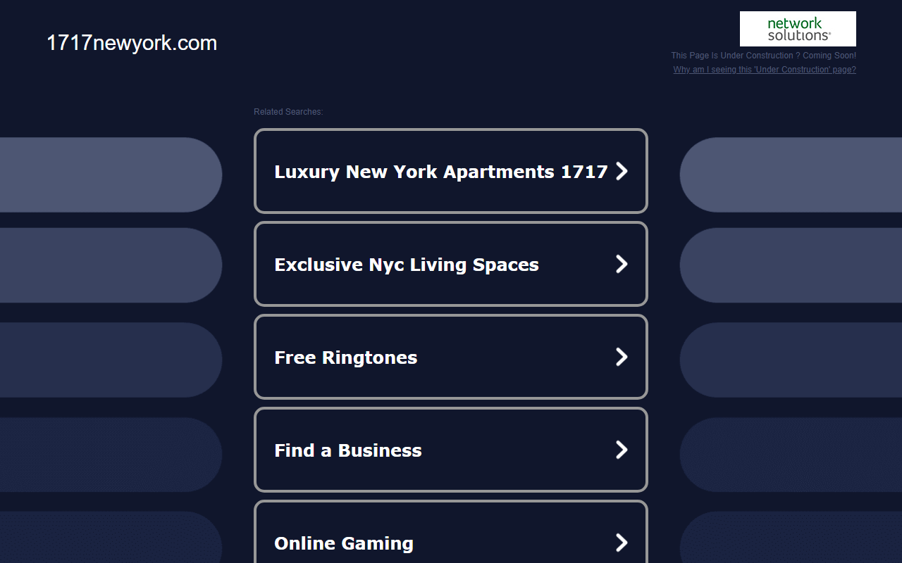 1717newyork.com screenshot