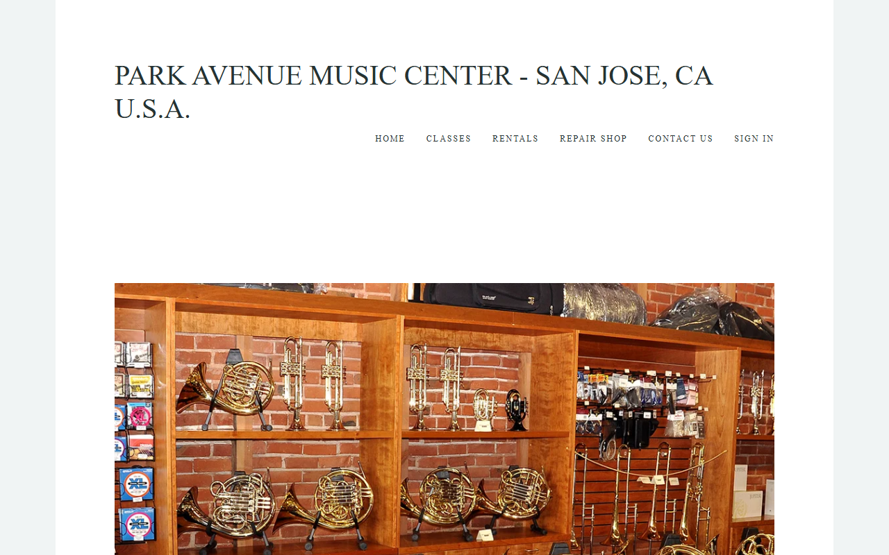 1717parkmusic.com screenshot