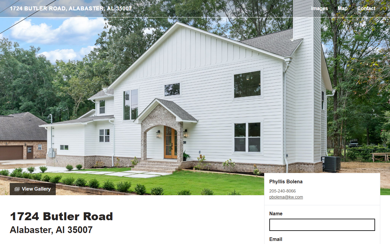 1724butlerroad.com screenshot