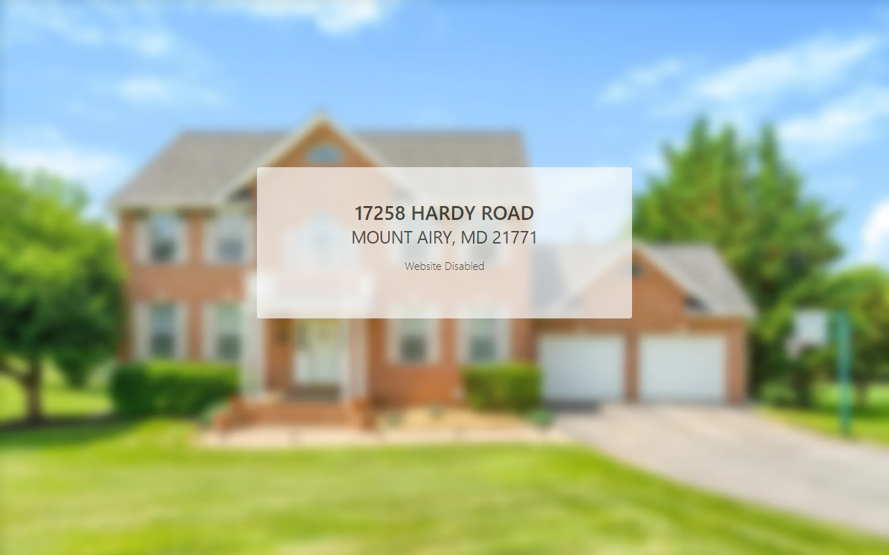 17258hardyroad.com screenshot