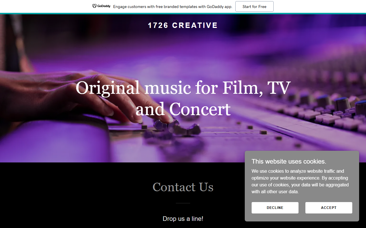 1726creative.com screenshot