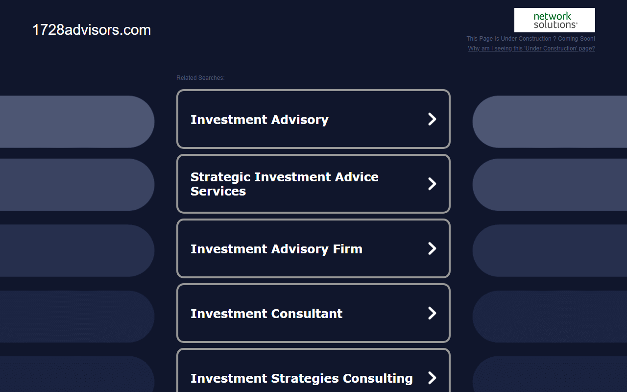 1728advisors.com screenshot