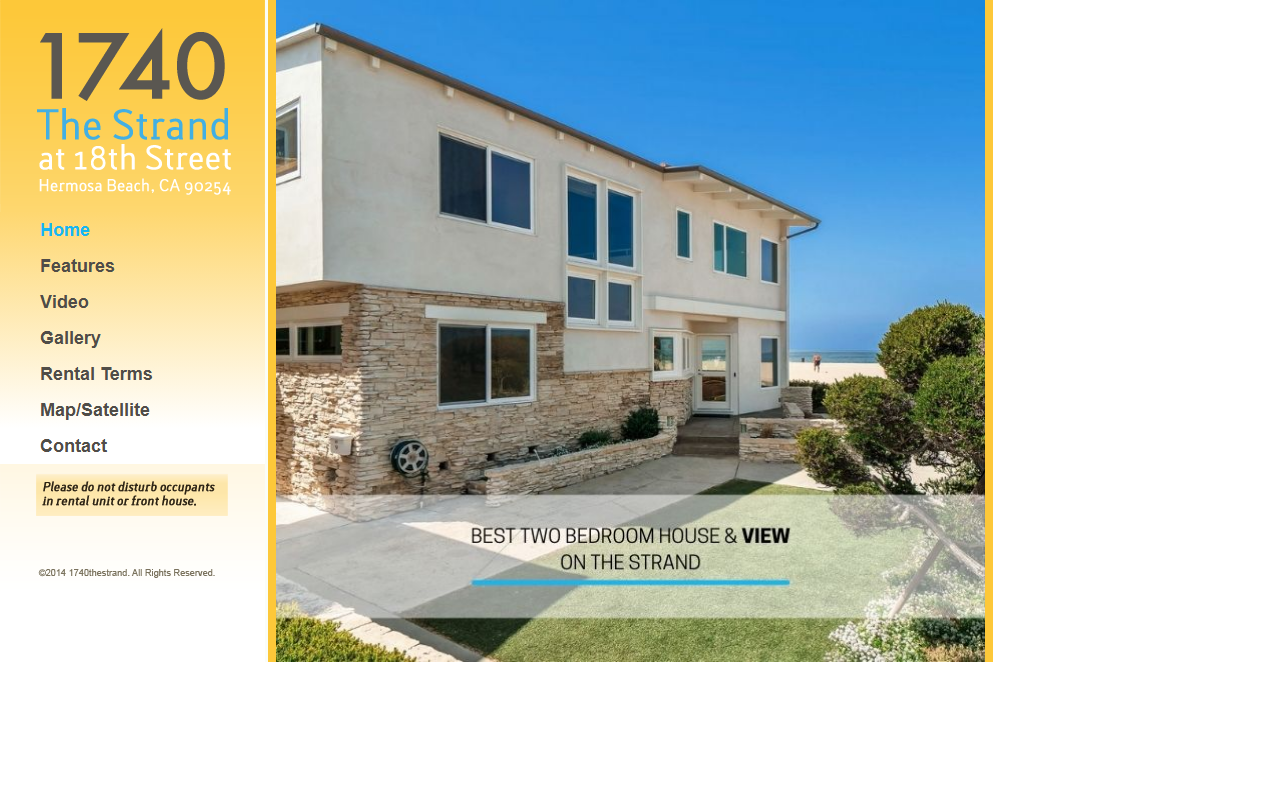 1740thestrand.com screenshot