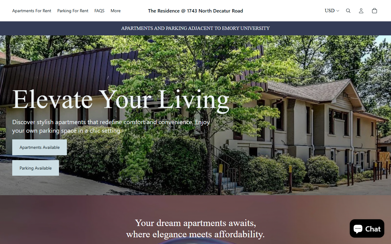 1743decatur.com screenshot