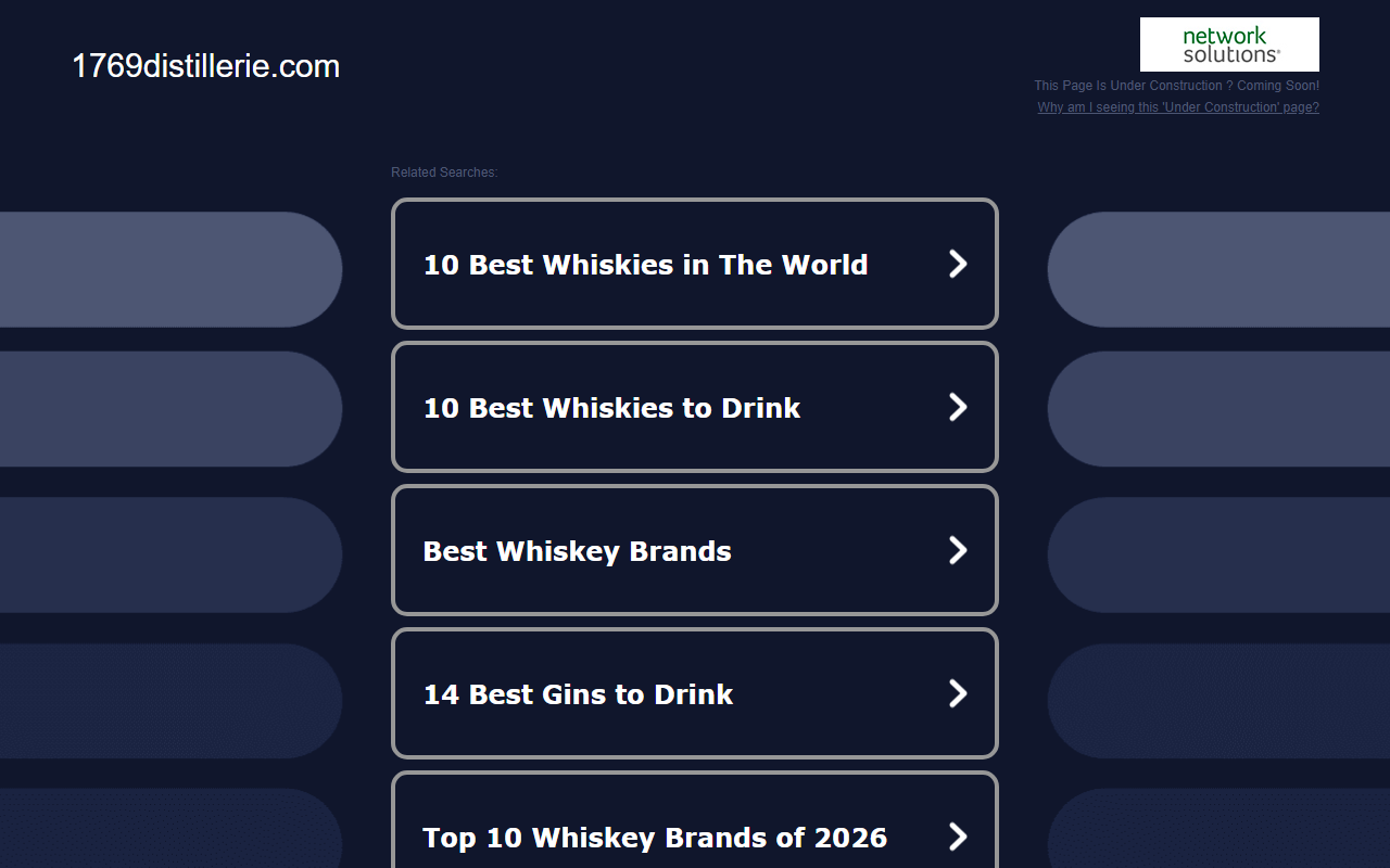 1769distillerie.com screenshot