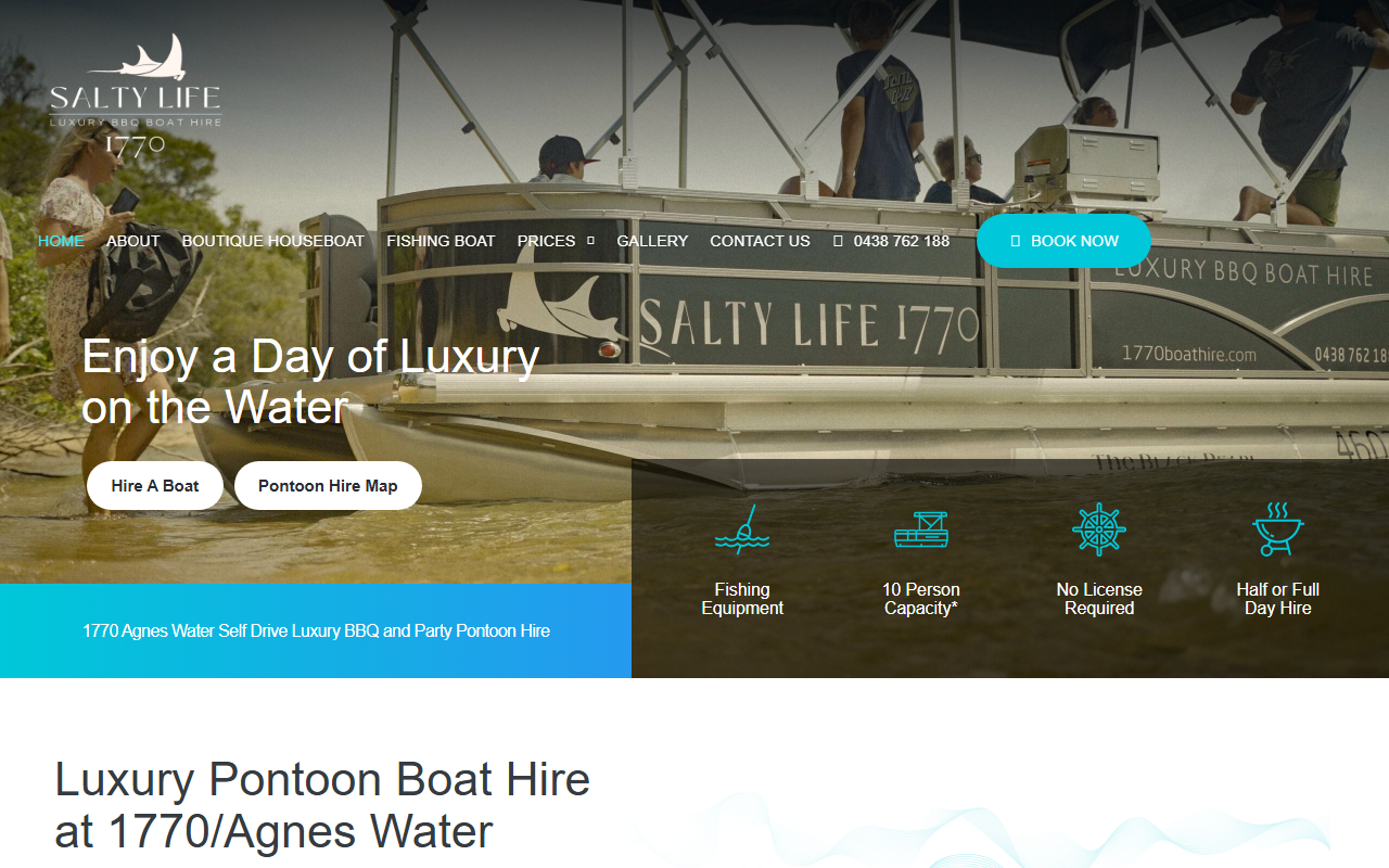 1770boathire.com screenshot