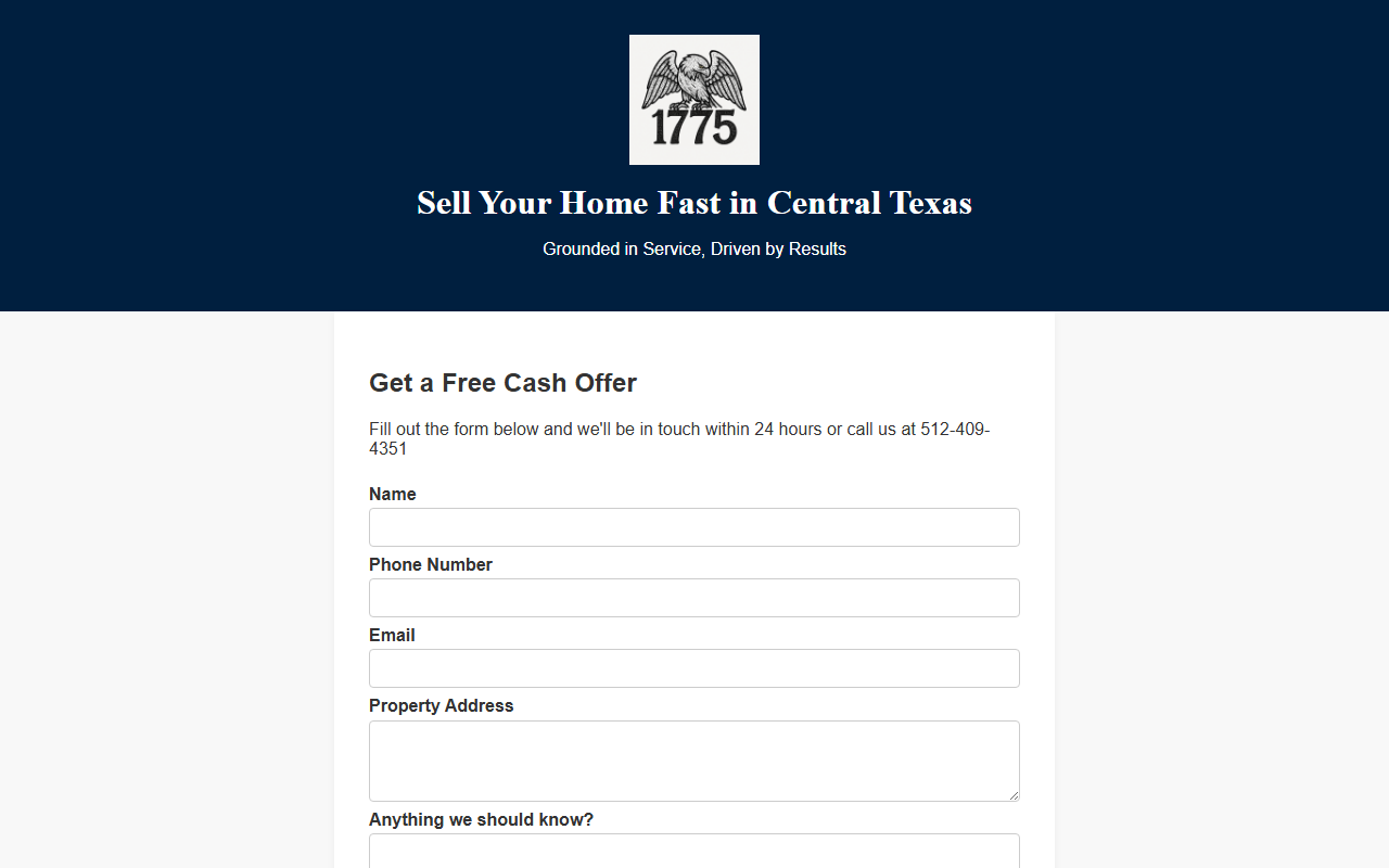 1775properties.com screenshot