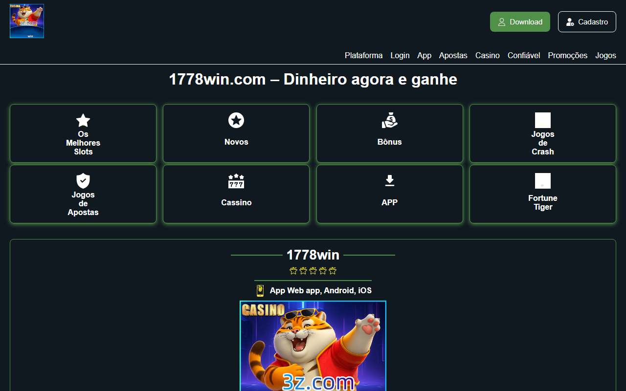 1778winlogin.com screenshot