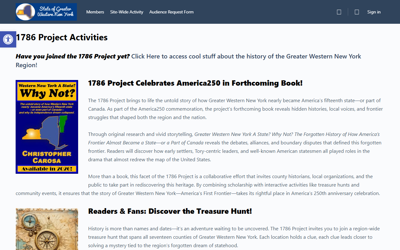 1786project.com screenshot
