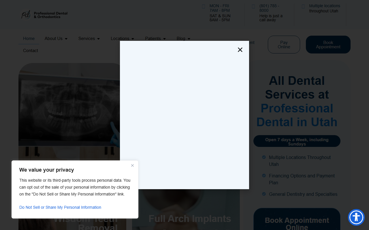 1801godental.com screenshot