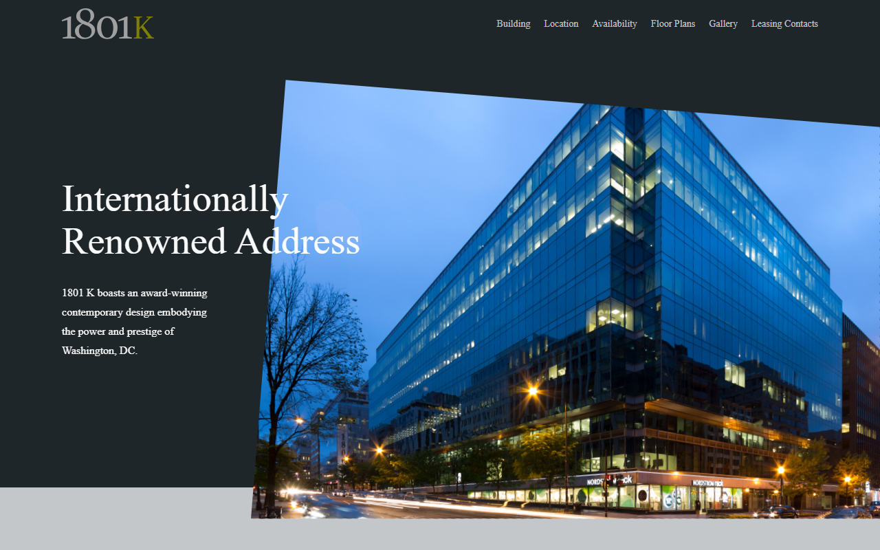 1801kstreet.com screenshot