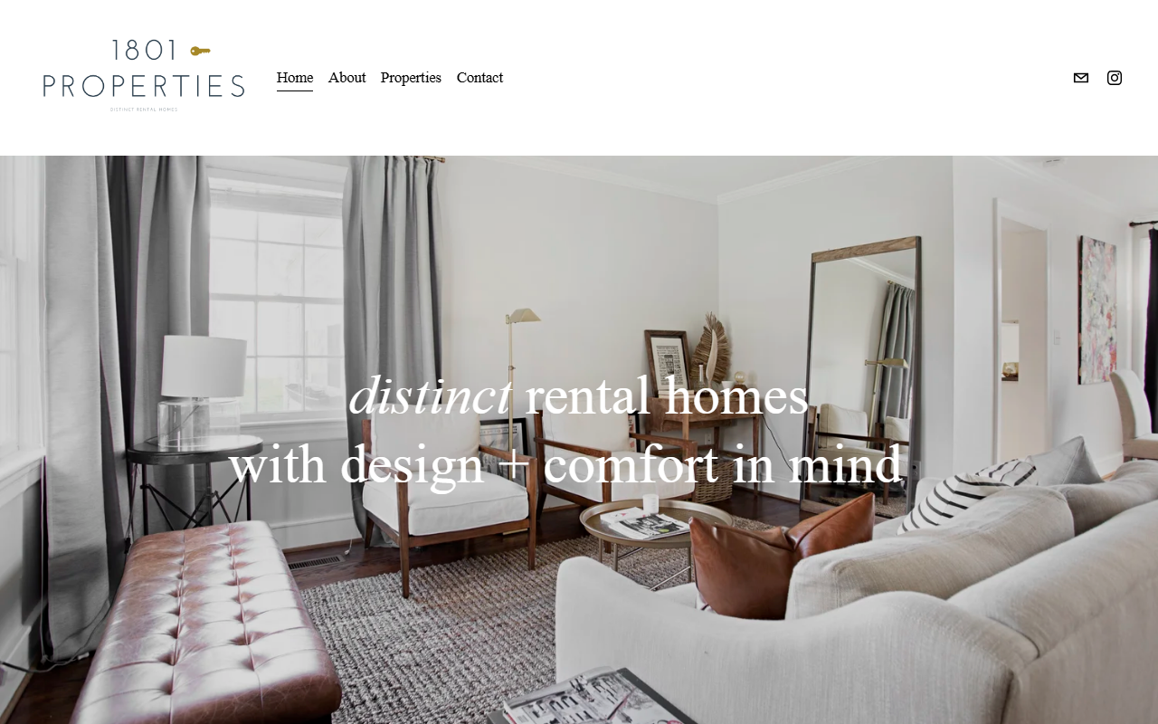 1801properties.com screenshot