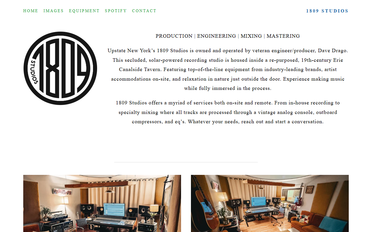1809studios.com screenshot