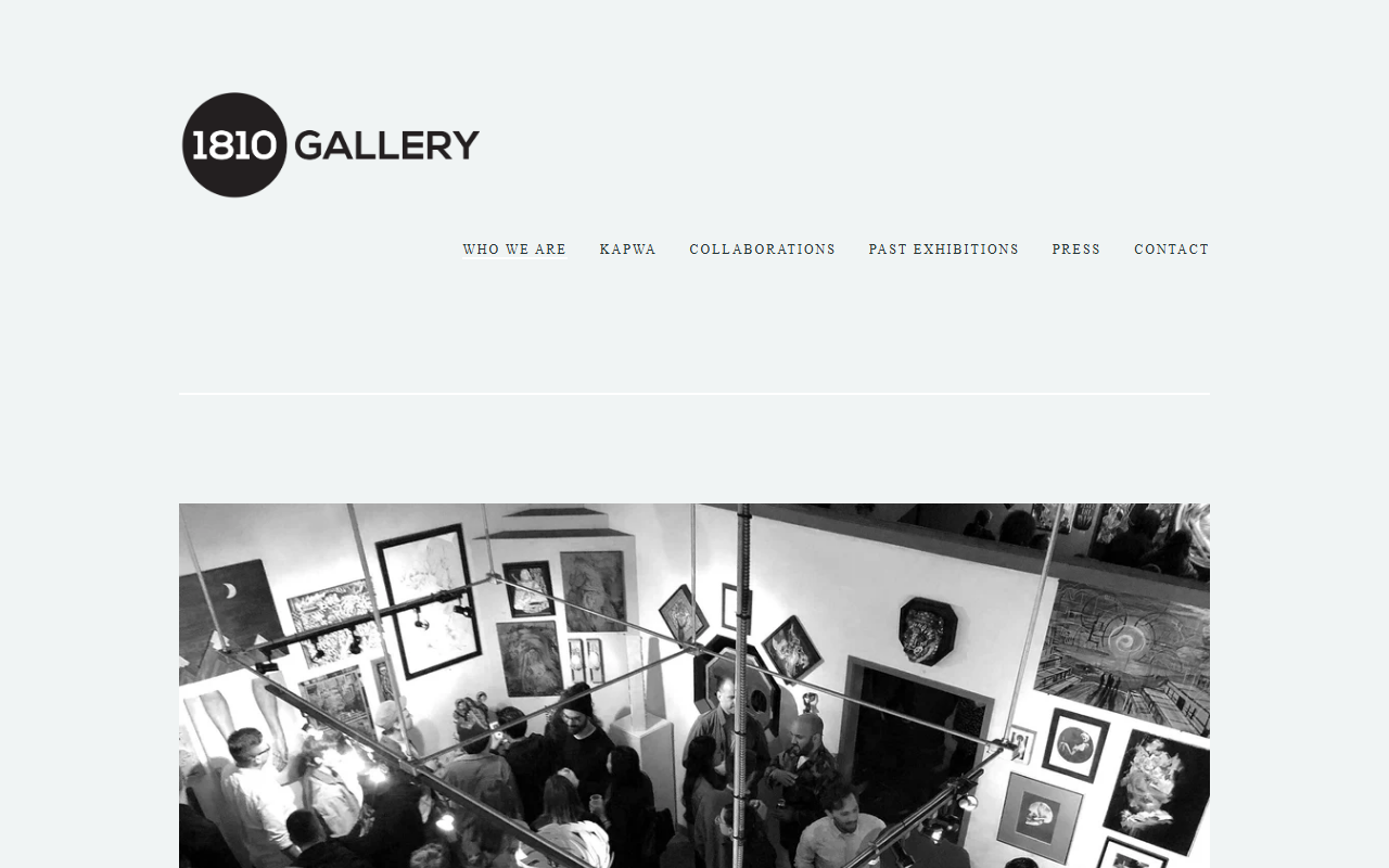 1810gallery.com screenshot