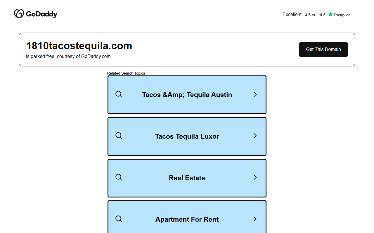 1810tacostequila.com screenshot