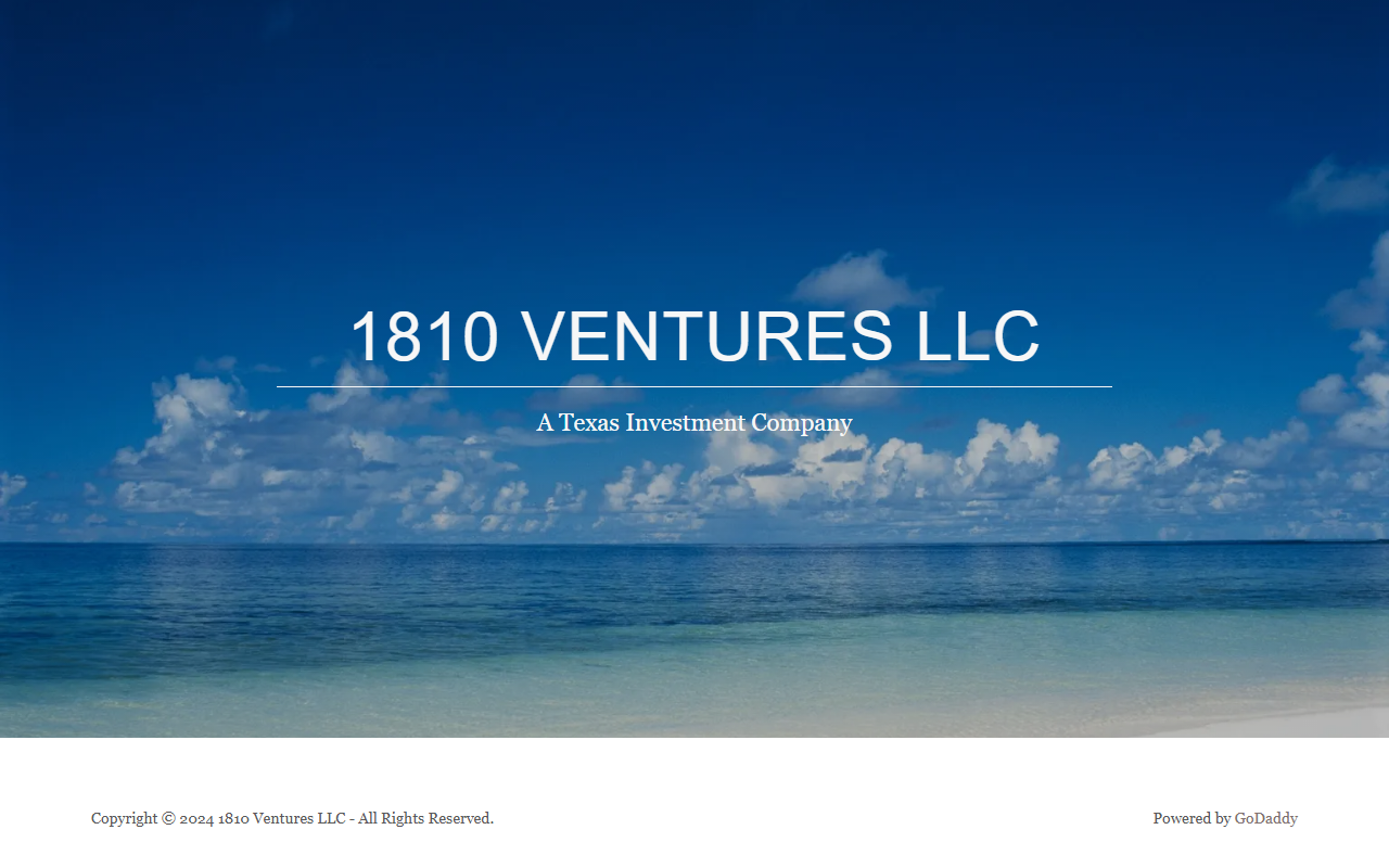 1810ventures.com screenshot