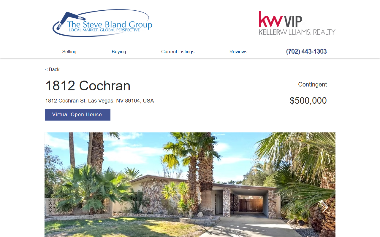 1812cochran.com screenshot