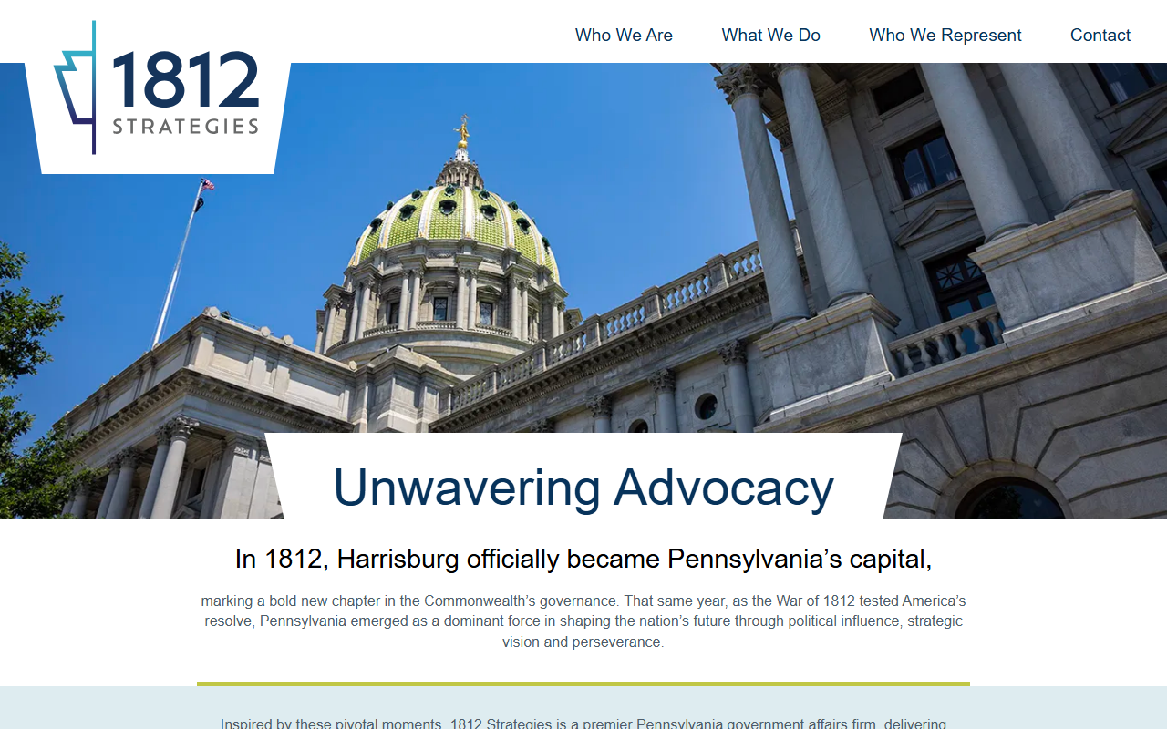 1812strategies.com screenshot