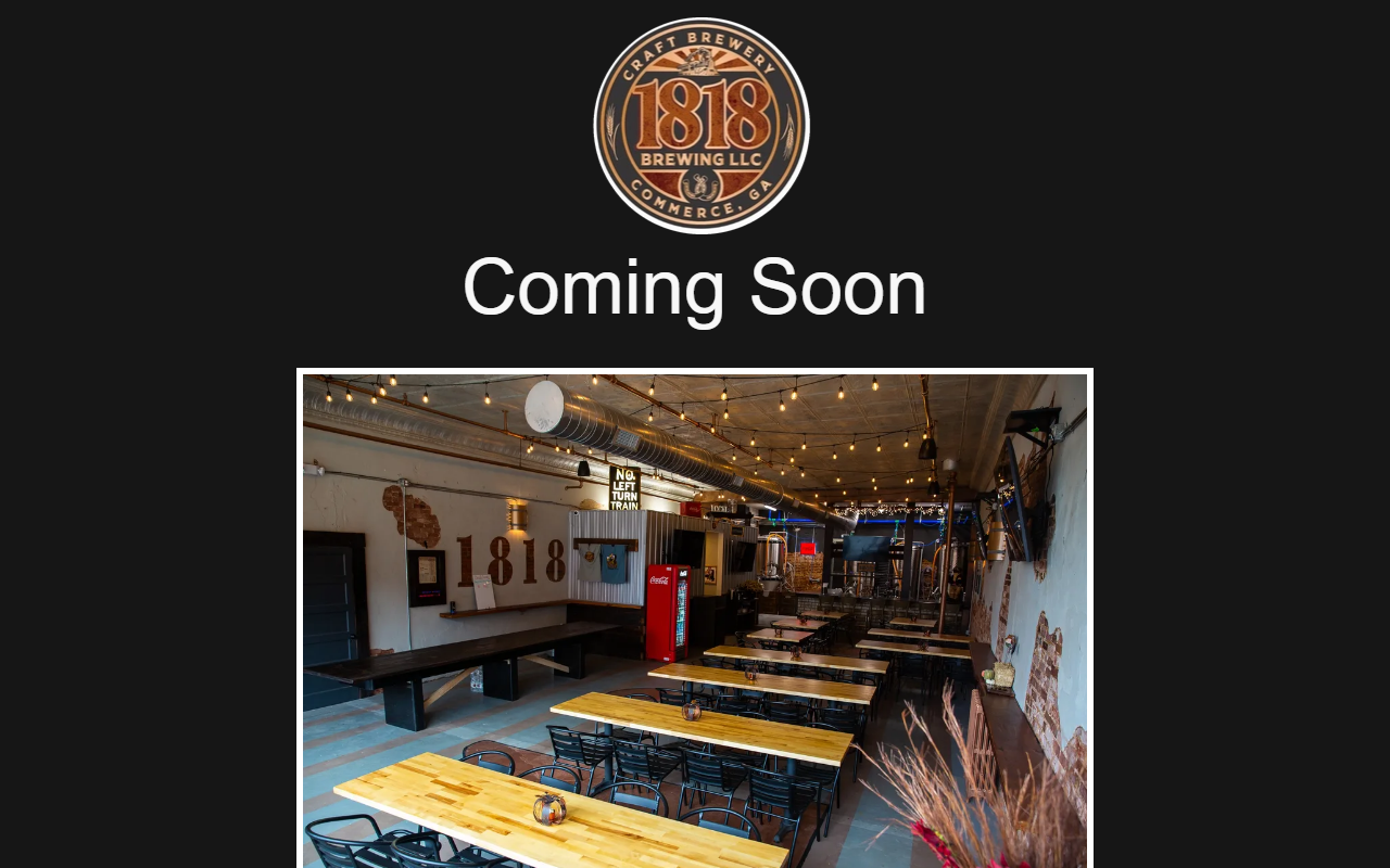 1818brewing.com screenshot