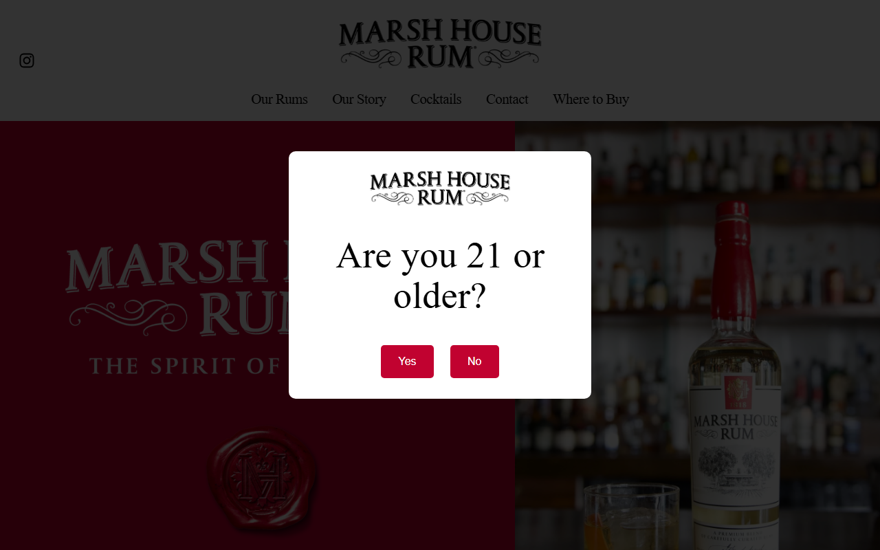 1818spirits.com screenshot
