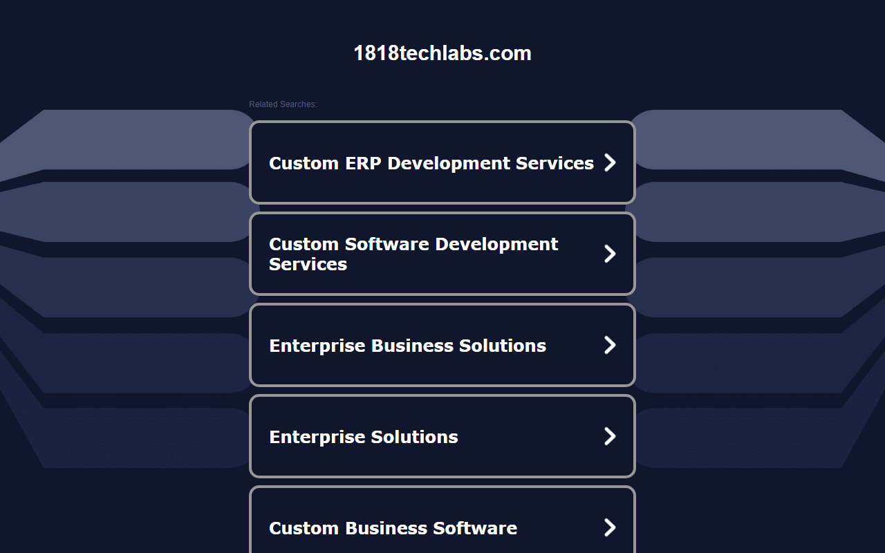 1818techlabs.com screenshot