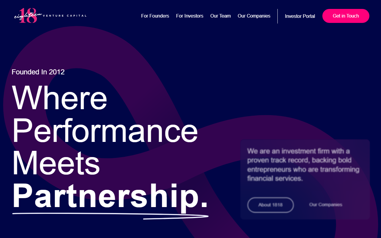 1818techventures.com screenshot