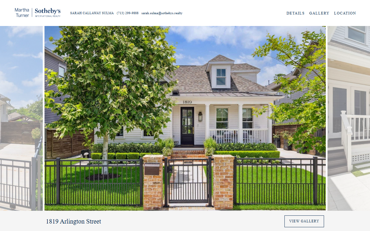 1819arlington.com screenshot