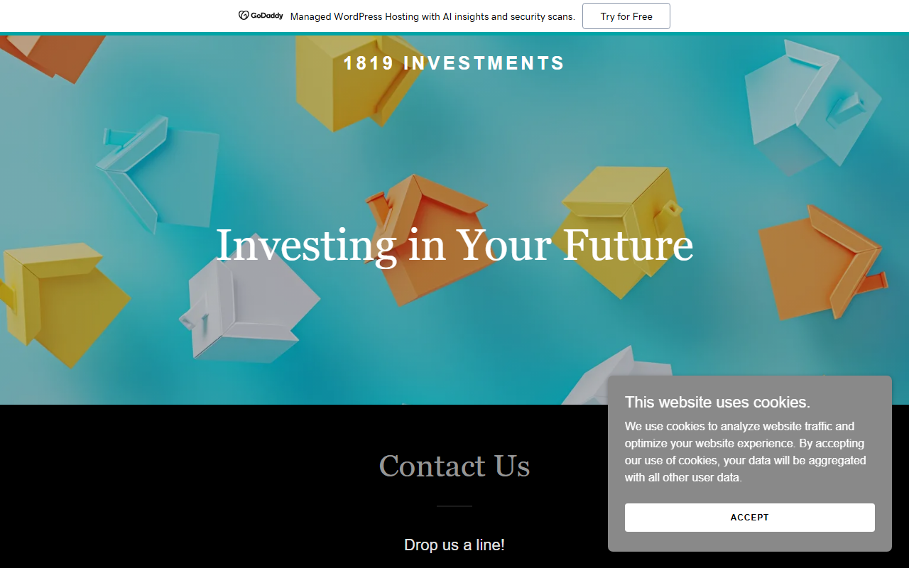 1819investments.com screenshot