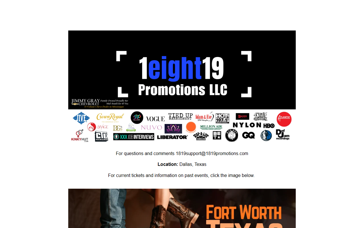 1819promotions.com screenshot