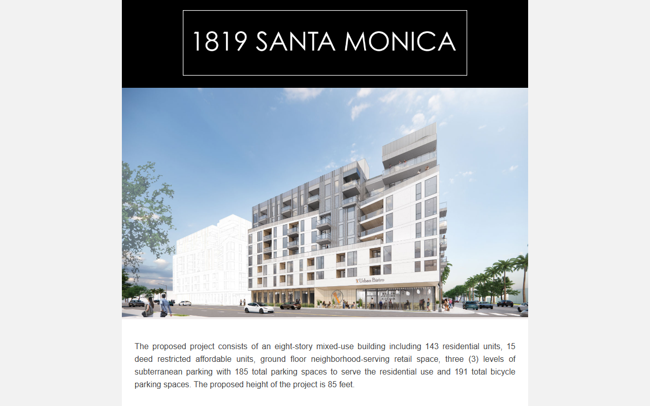 1819santamonica.com screenshot