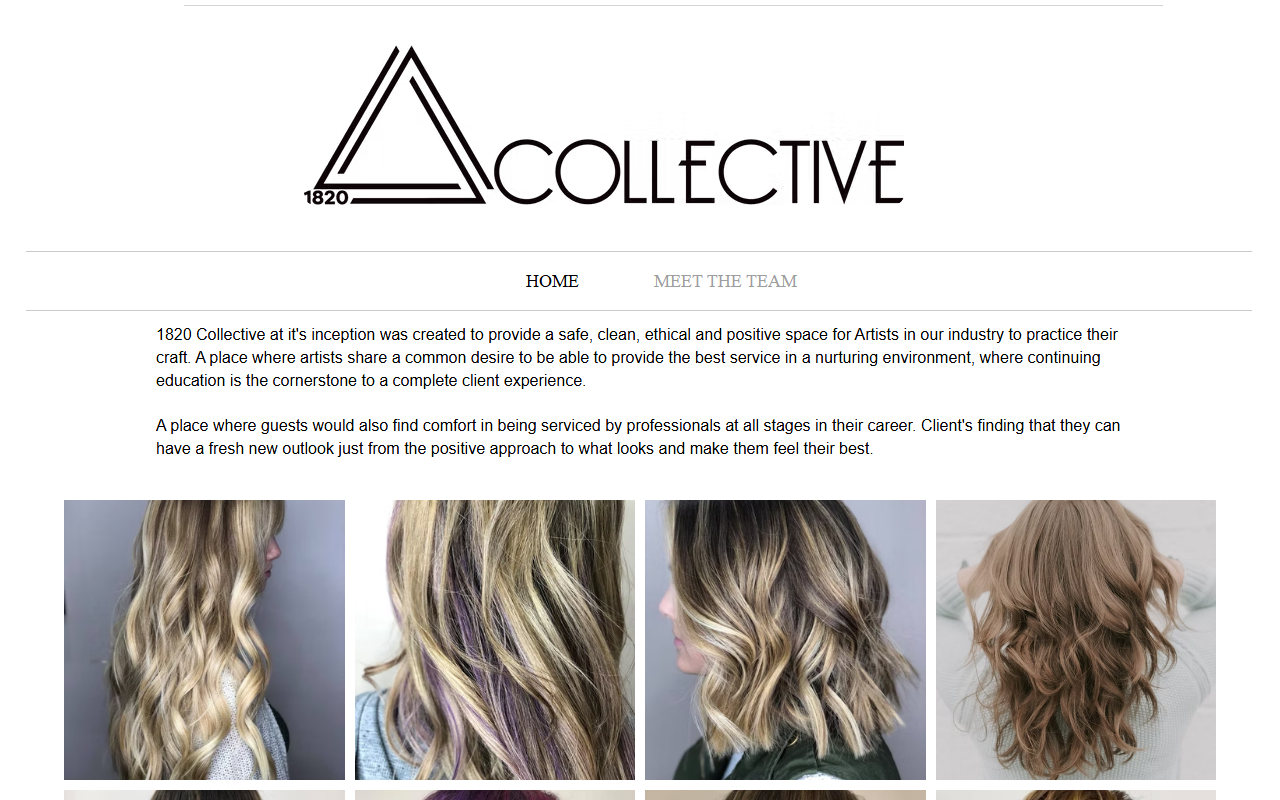 1820collective.com screenshot