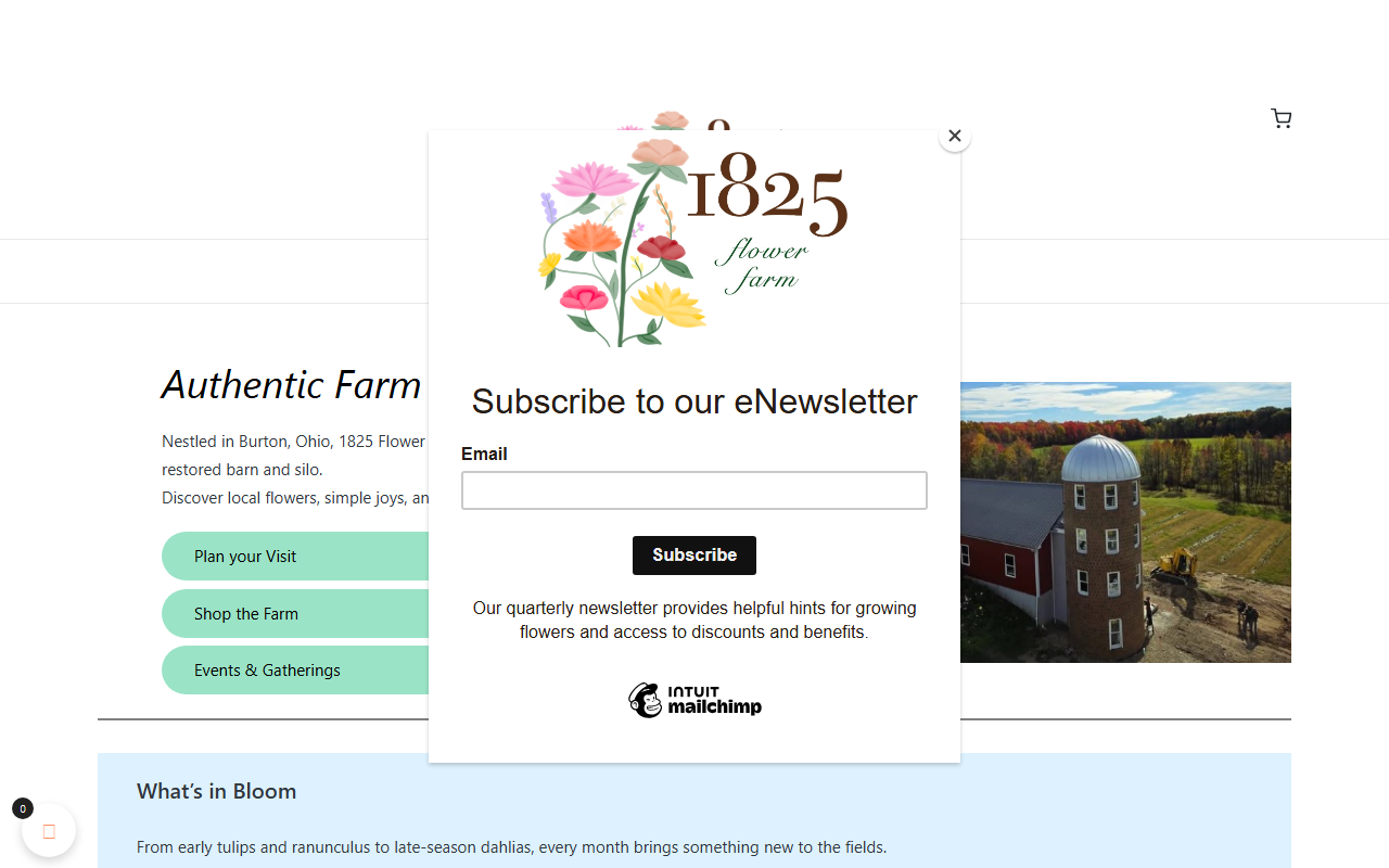 1825flowerfarm.com screenshot