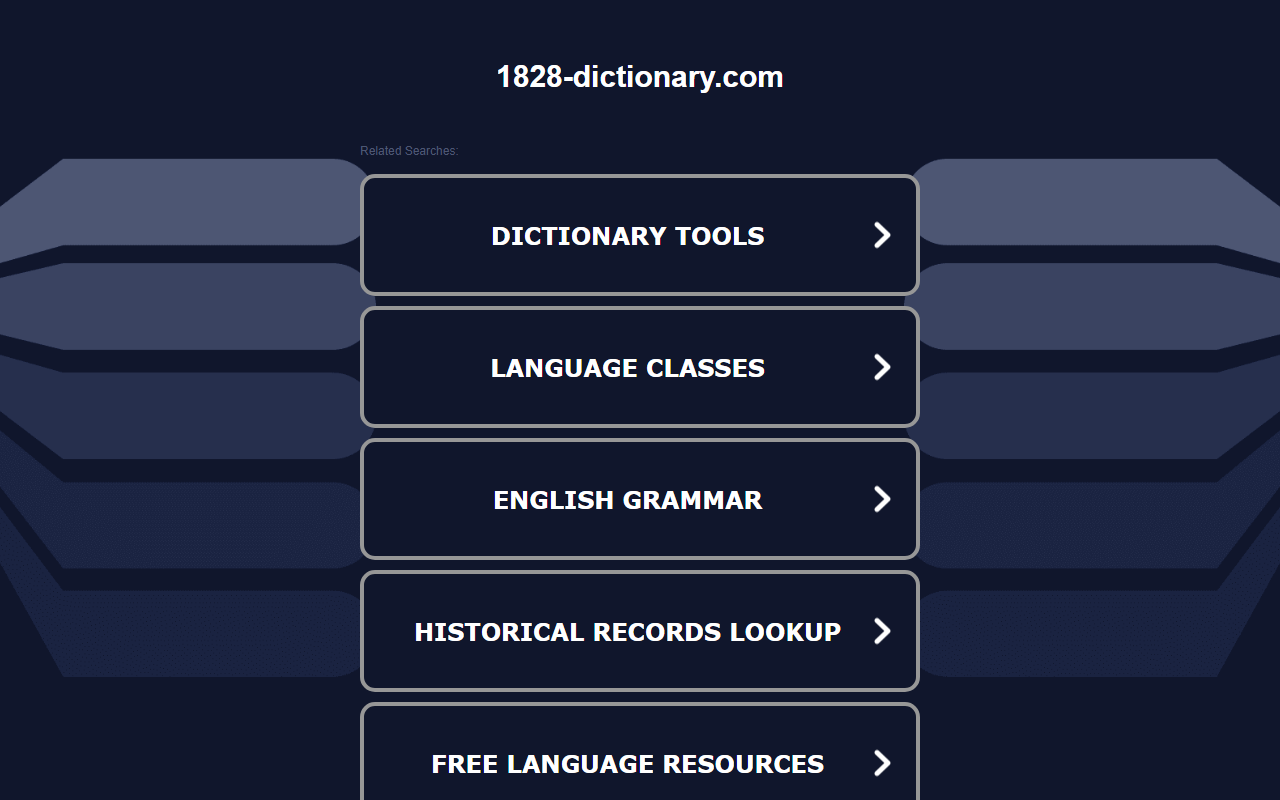 1828-dictionary.com screenshot