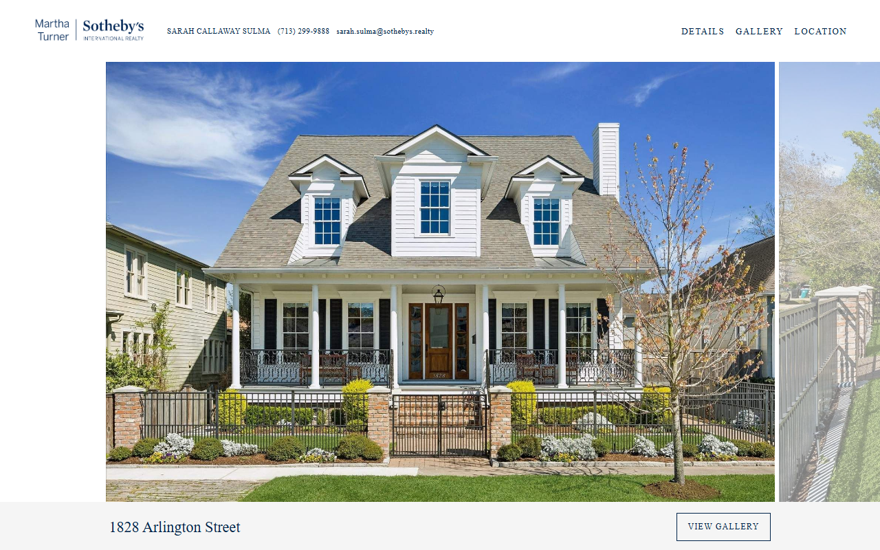 1828arlington.com screenshot