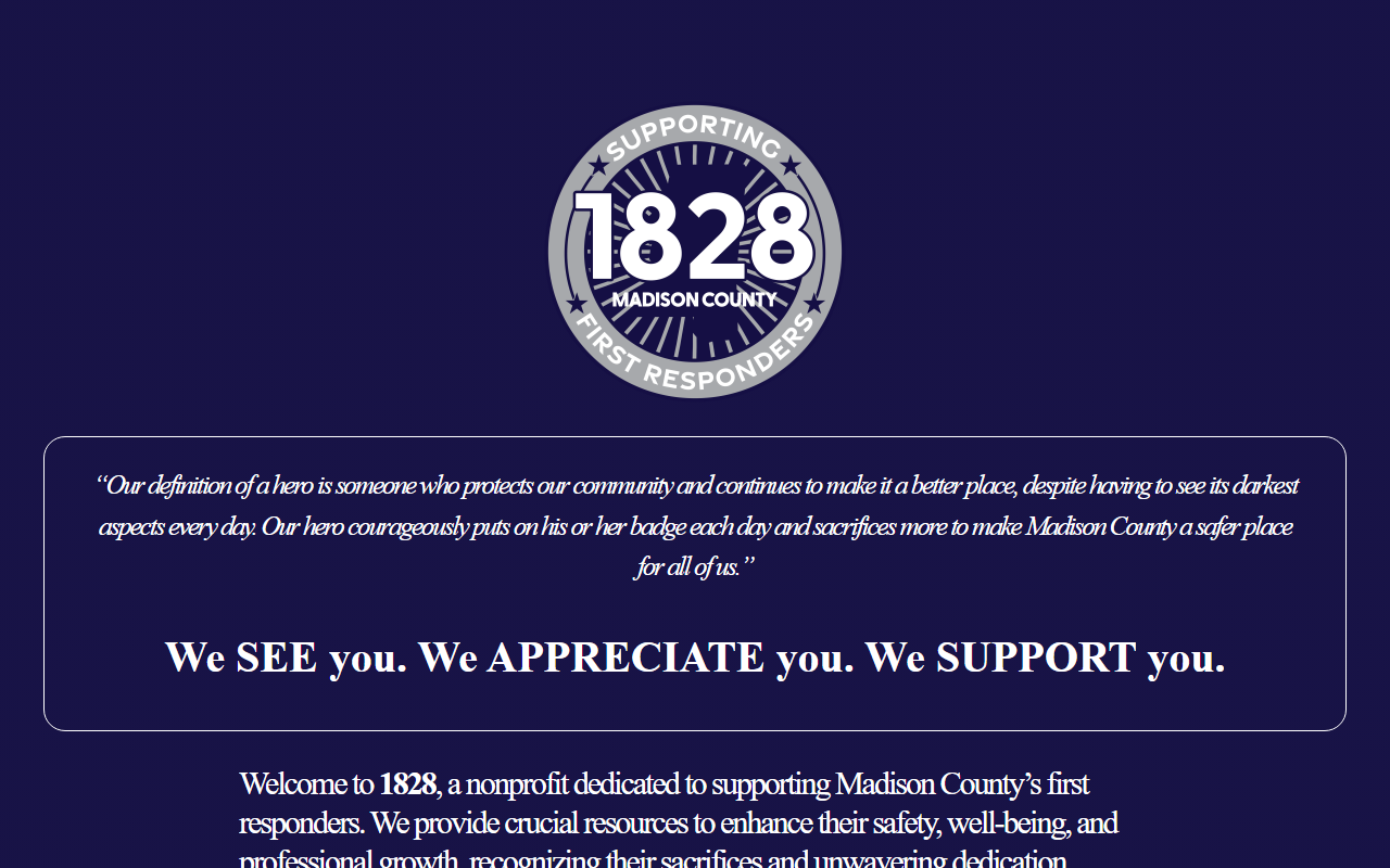 1828madison.com screenshot