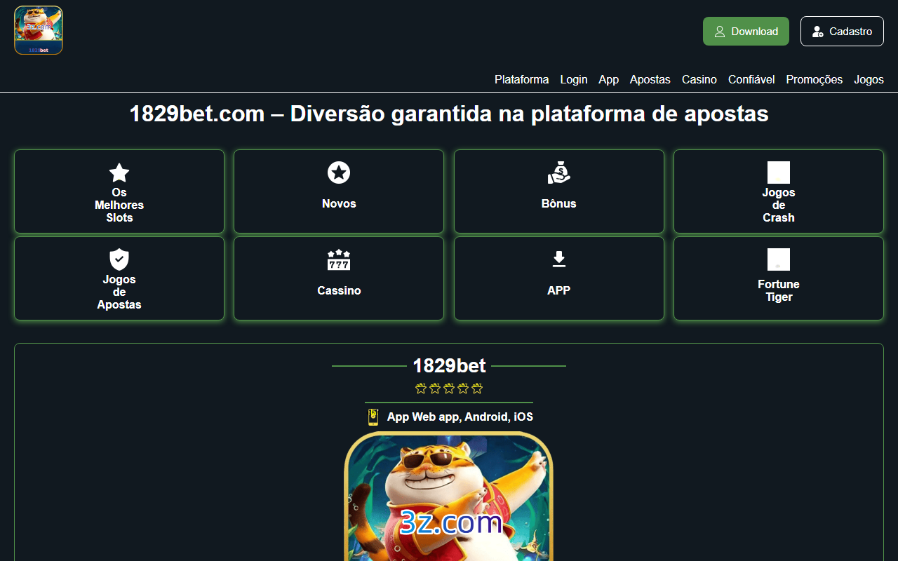 1829betgames.com screenshot