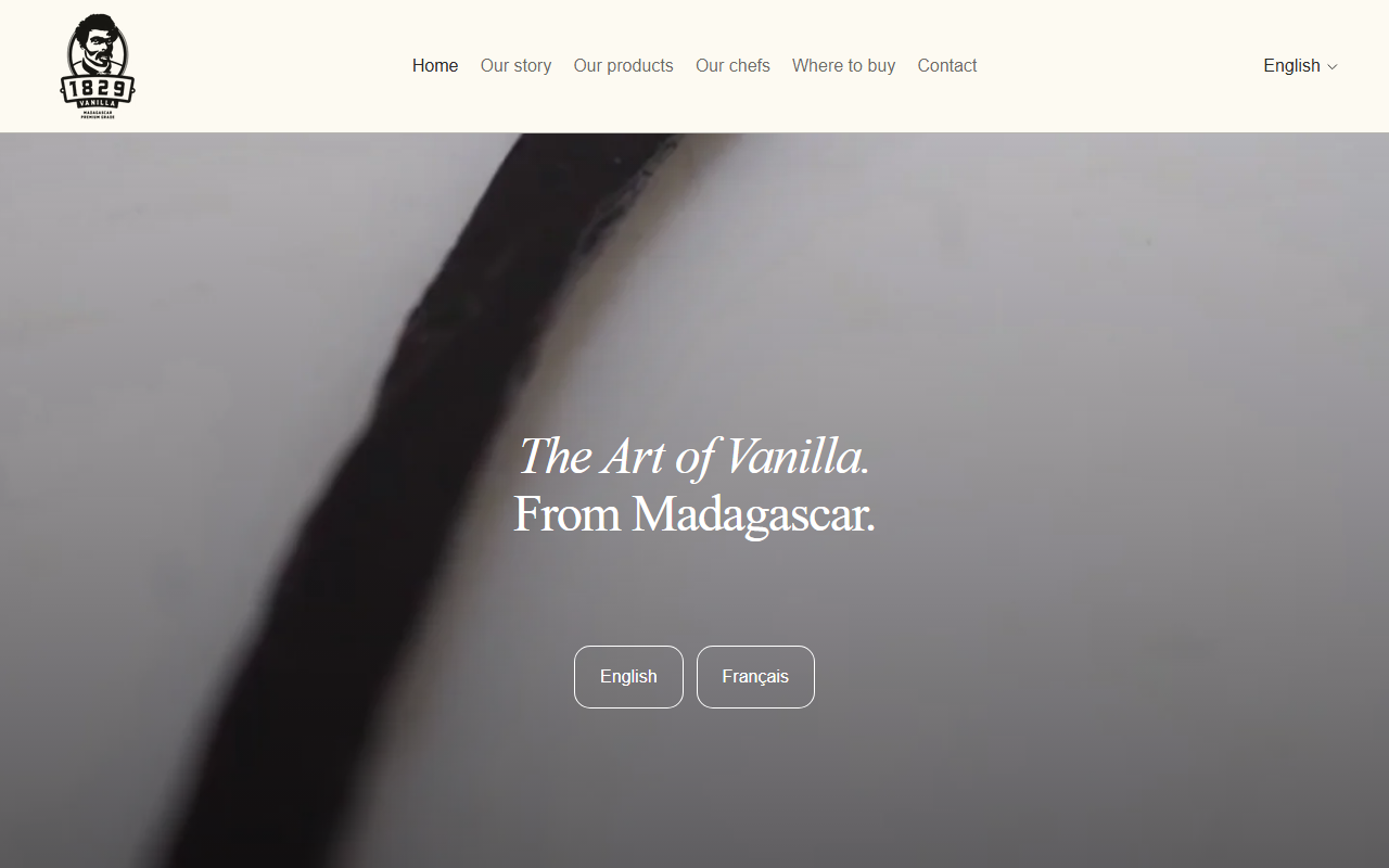 1829vanilla.com screenshot