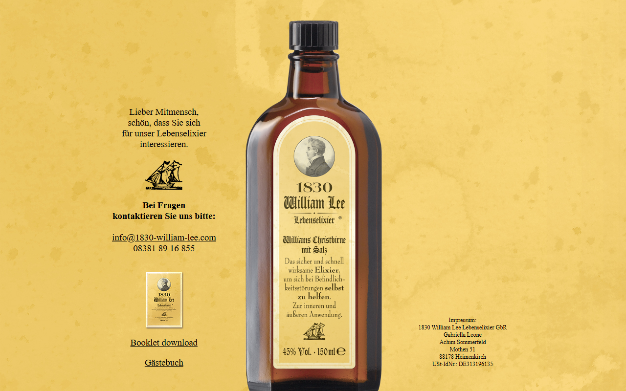 1830-william-lee.com screenshot