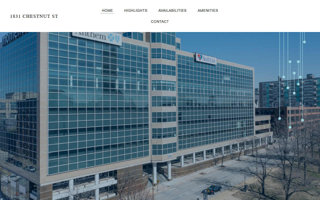 1831chestnut.com screenshot