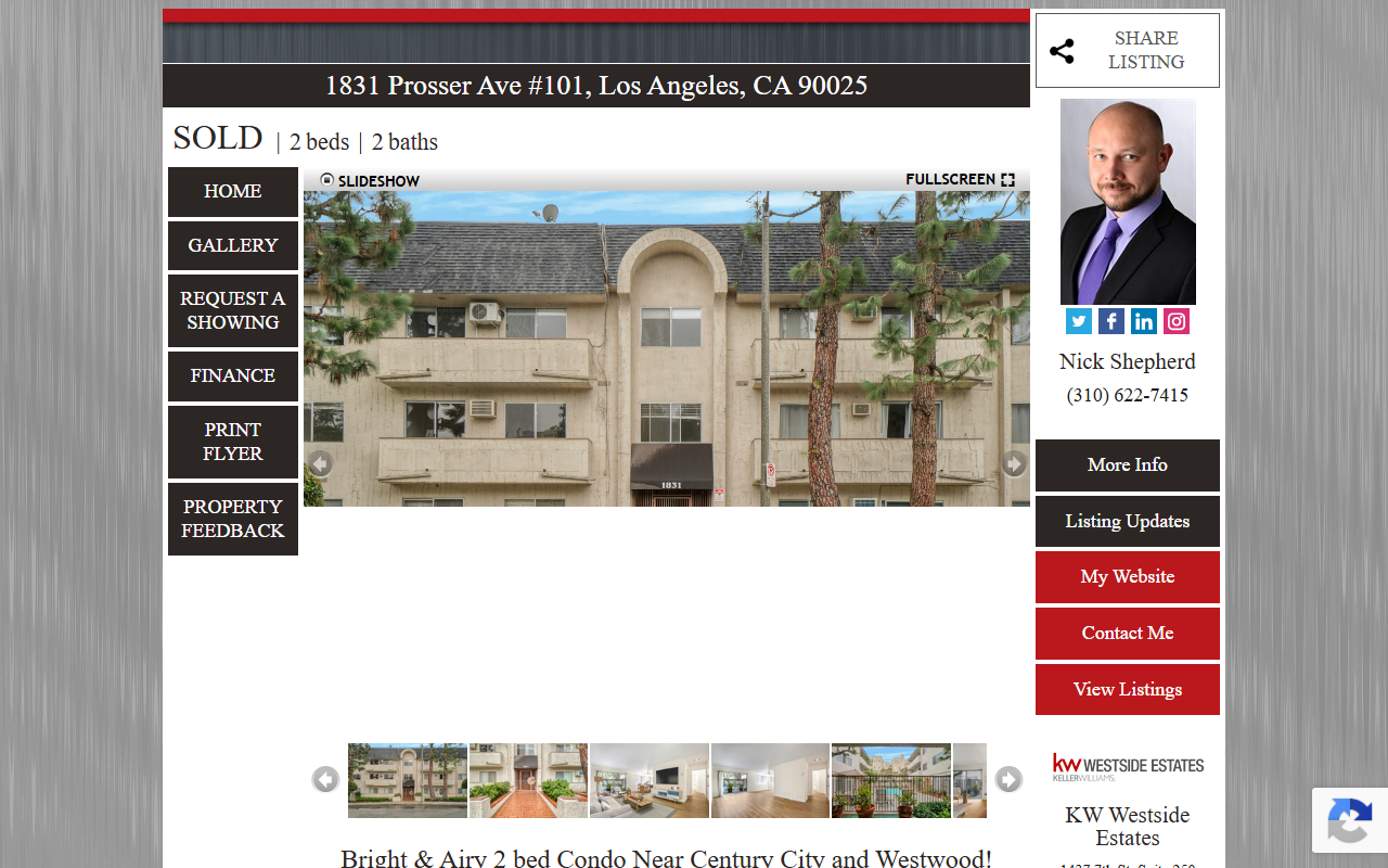 1831prosser.com screenshot