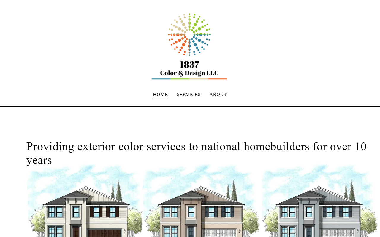 1837colordesign.com screenshot