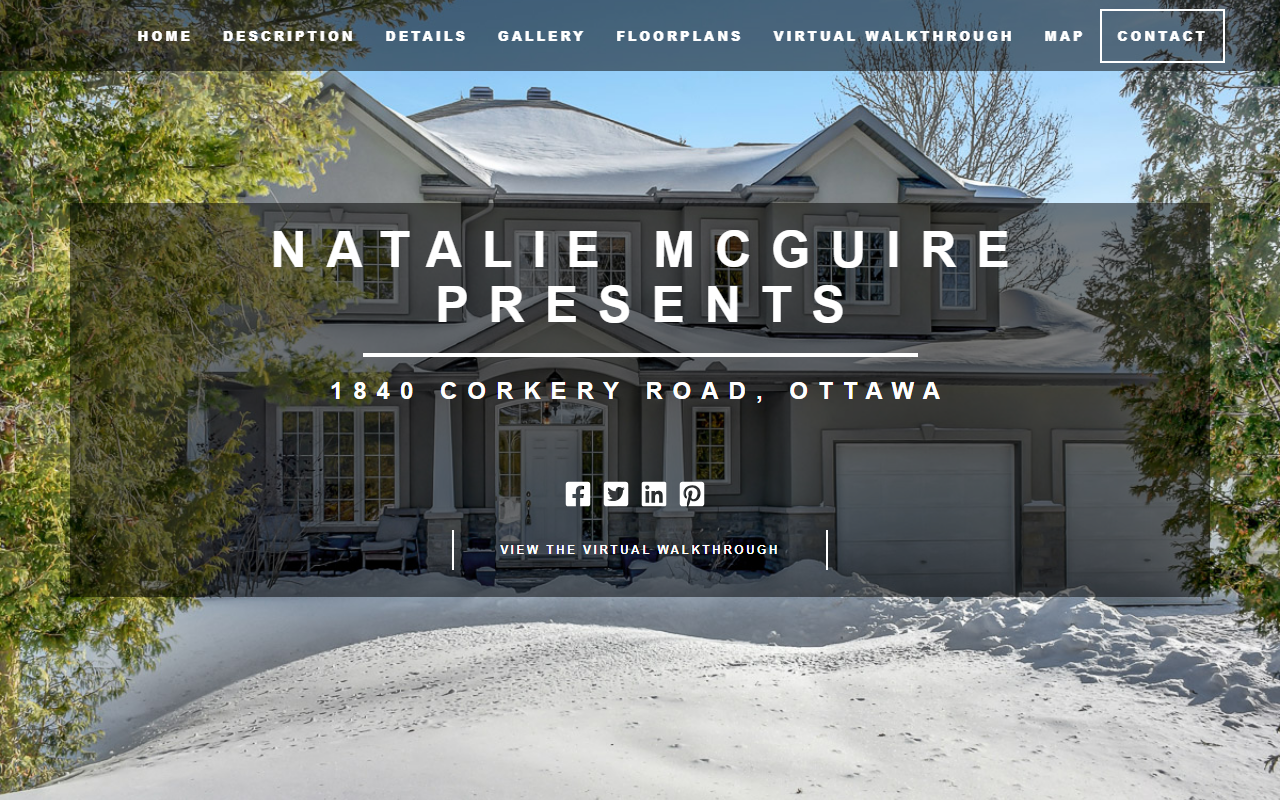 1840corkery.com screenshot