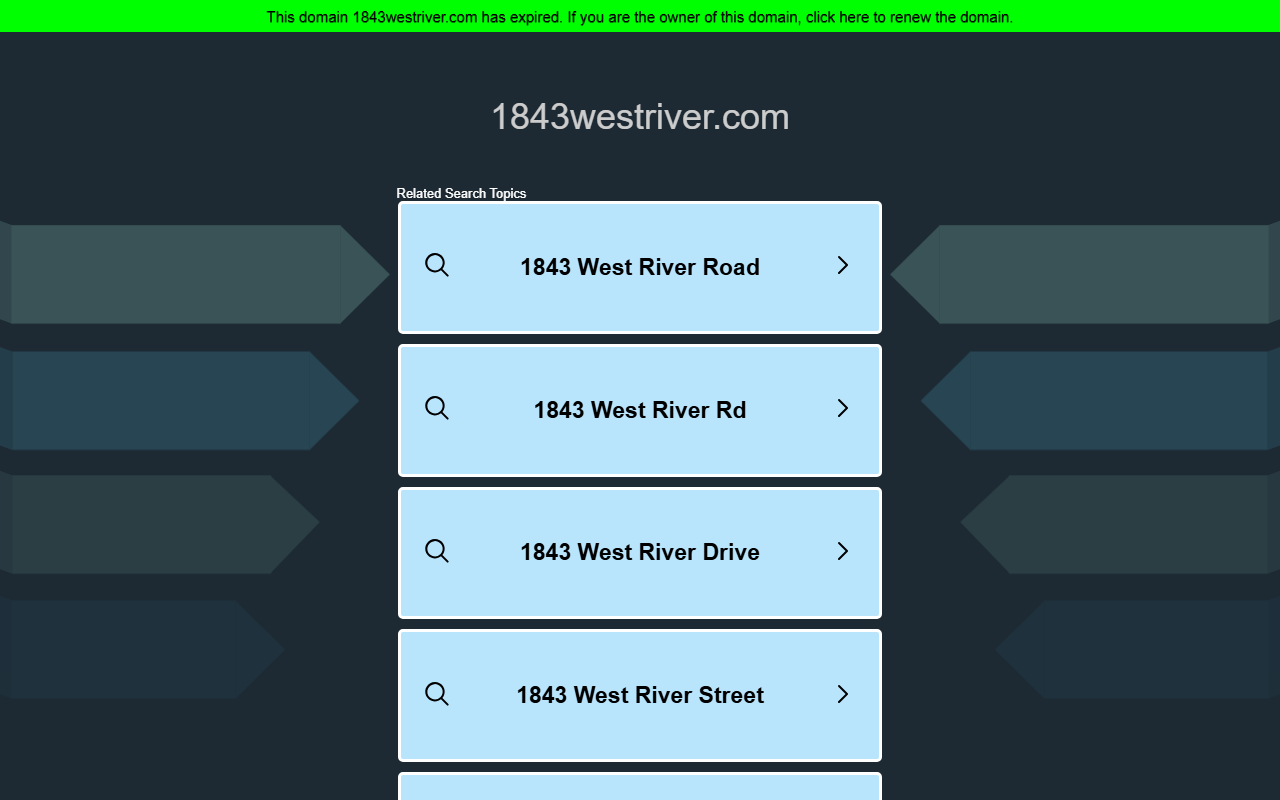 1843westriver.com screenshot