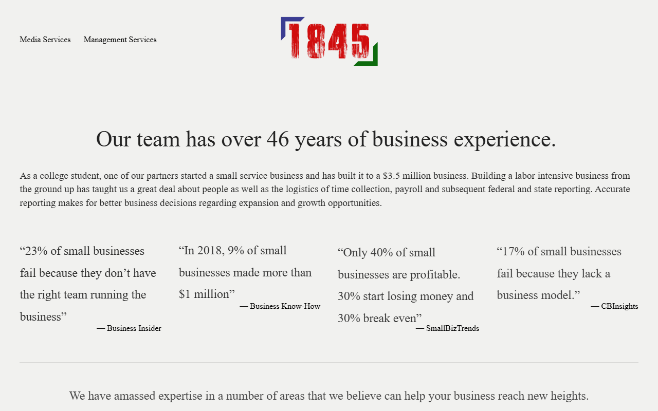 1845mediagroup.com screenshot