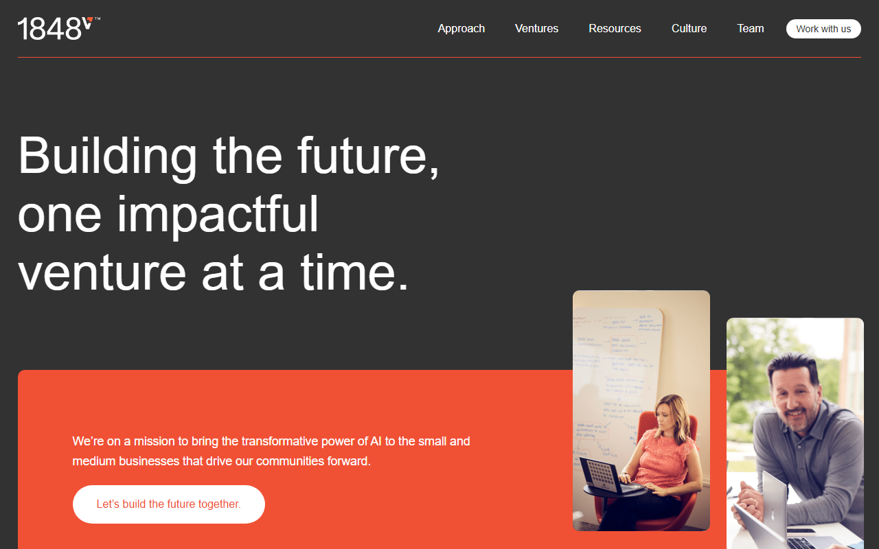 1848ventures.com screenshot
