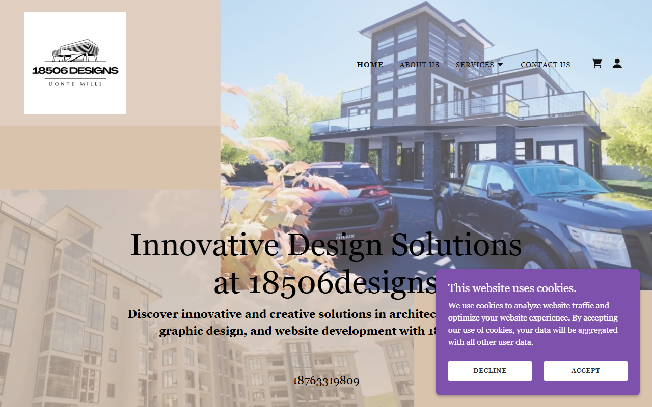 18506designs.com screenshot