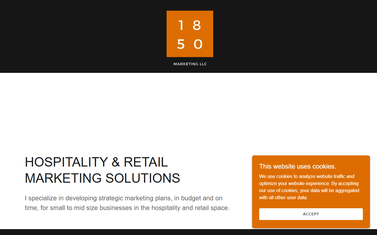 1850marketing.com screenshot