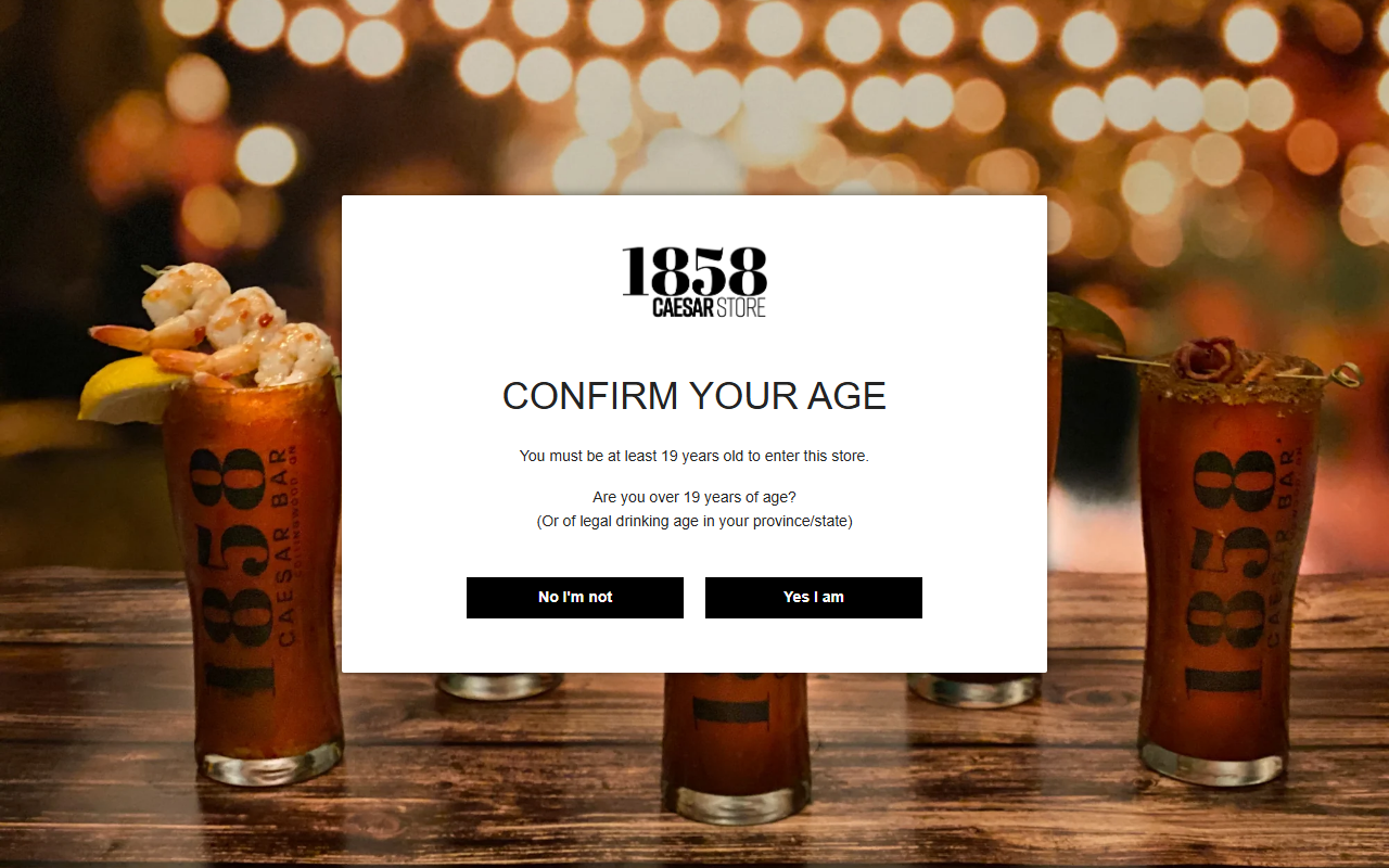 1858caesarelixir.com screenshot