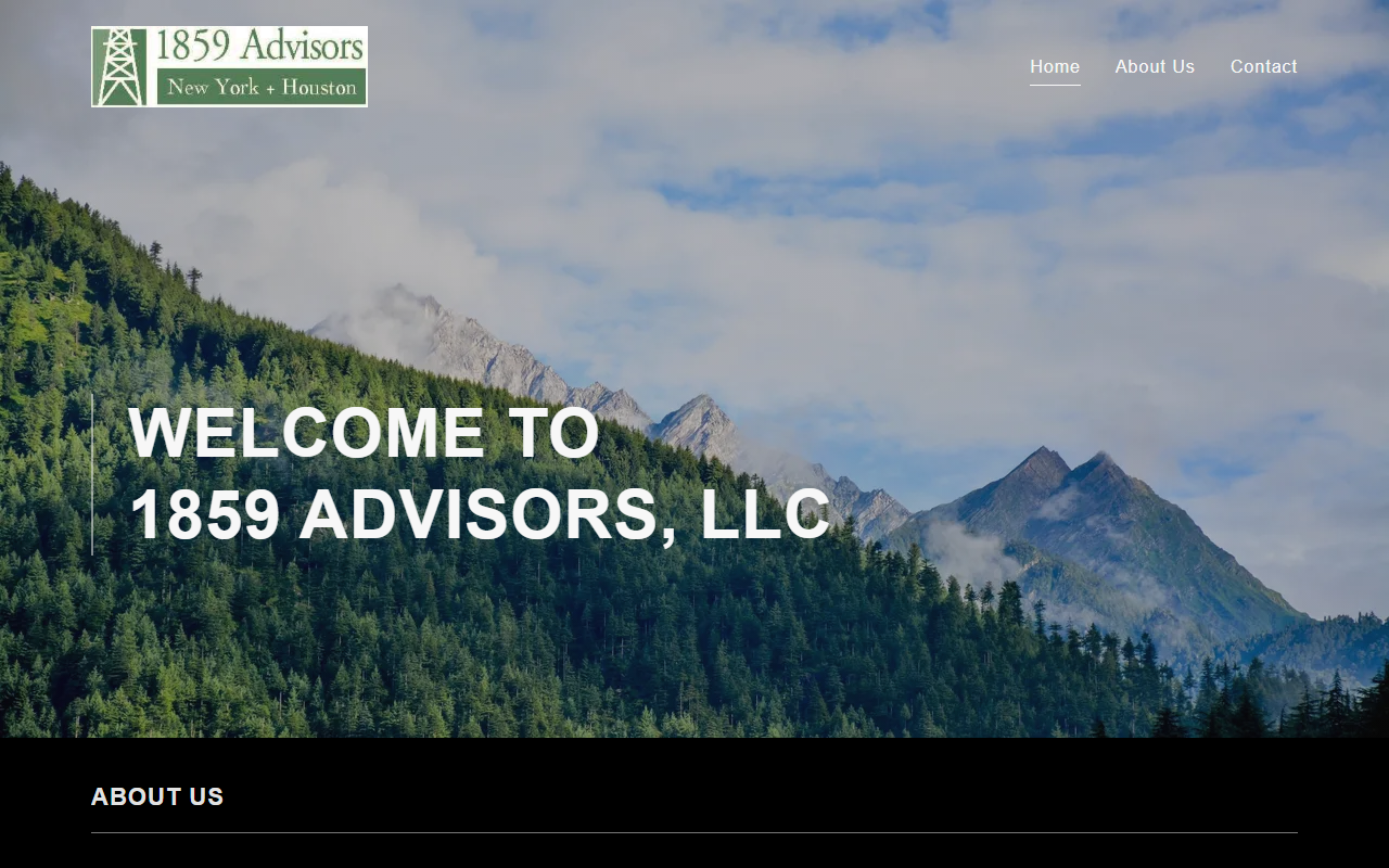1859advisors.com screenshot