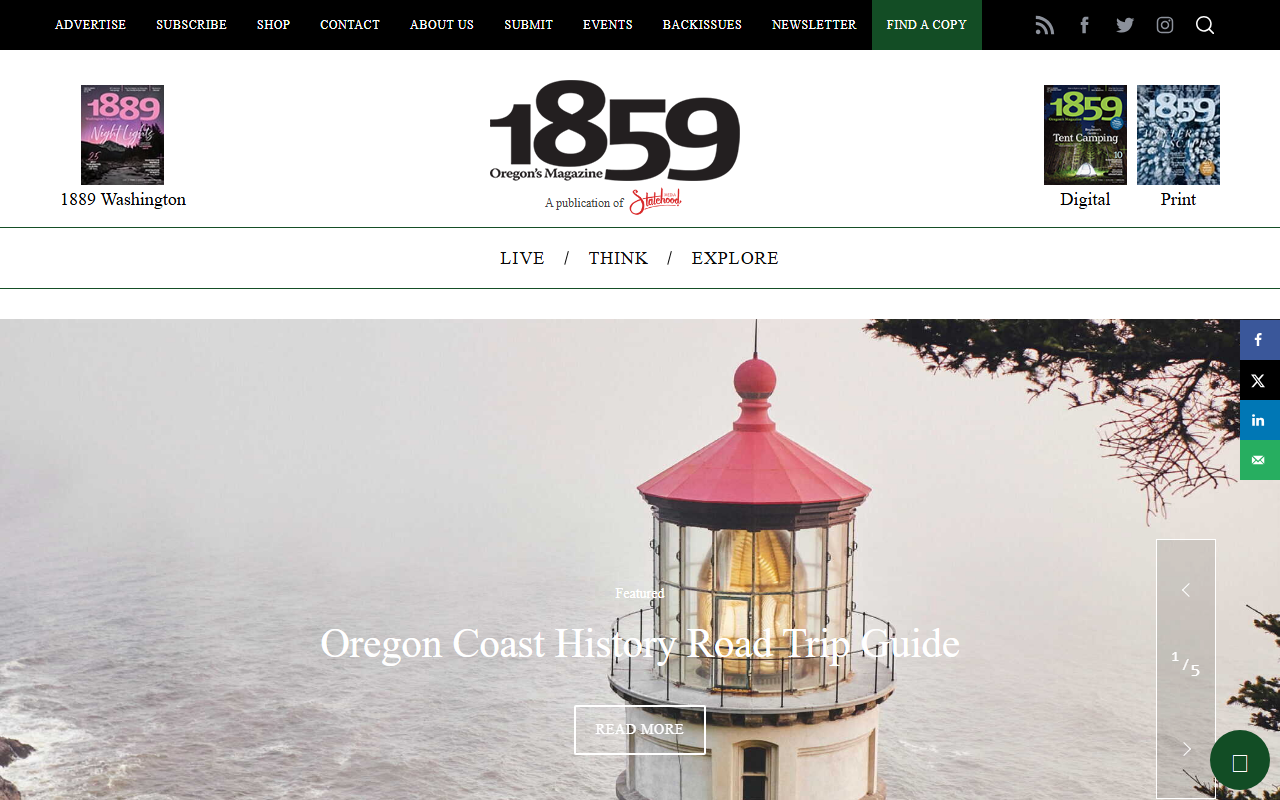 1859magazine.com screenshot